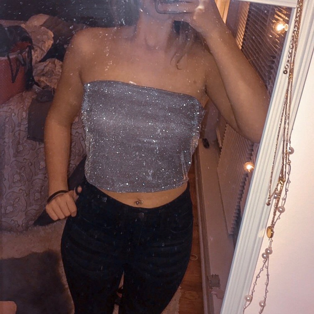 Sparkly Tube Top